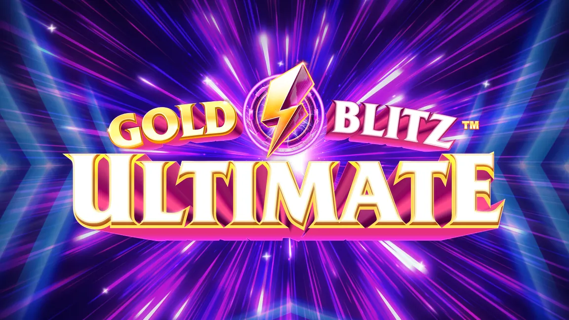 The promotional header for Gold Blitz Ultimate™, an online slot game on Betty.