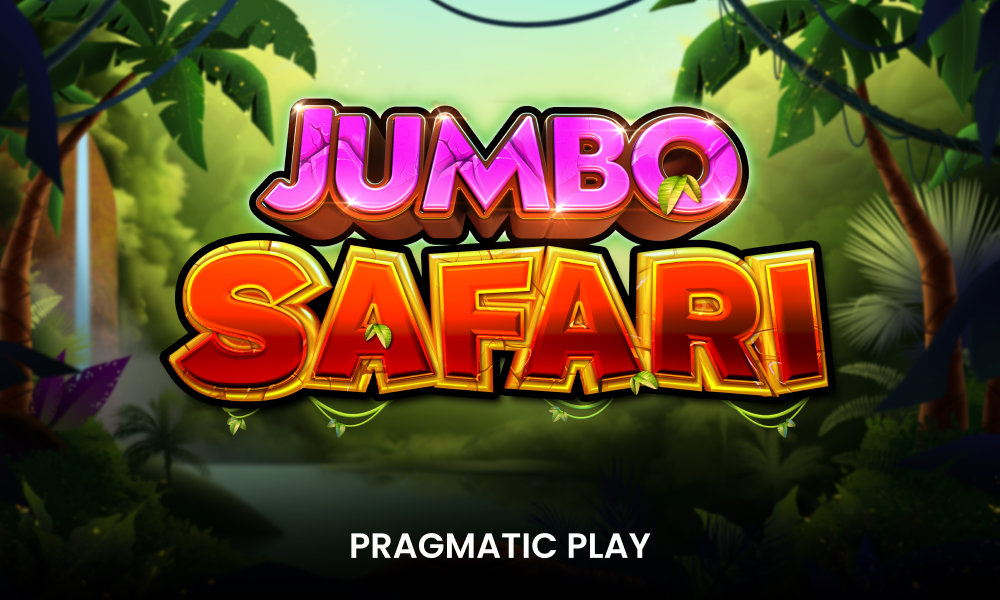 The promotional header for Jumbo Safari, an online slot game on Betty.