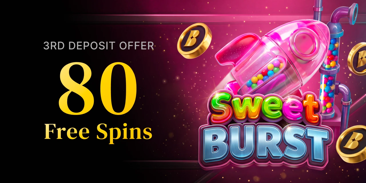Thumbnail for 3rd Deposit Offer promo, available on Betty.
